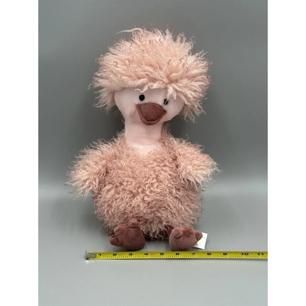 Pink Ostrich Emu Duck Plush 14